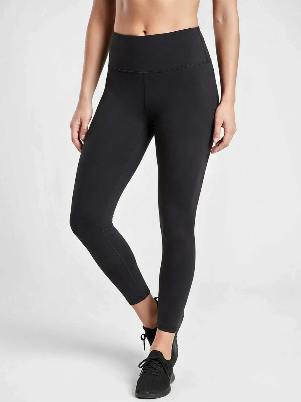 Athleta Transcend 7/8 Tight Black Leggings Medium